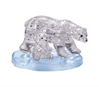 3D Crystal Puzzle. Полярные медведи (40 деталей)