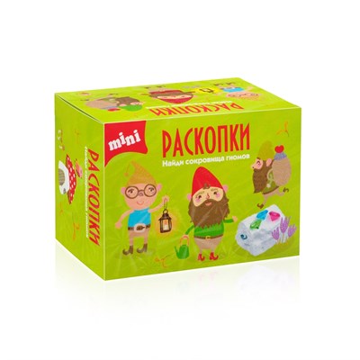 Мини набор для проведения раскопок Сокровища гномов - фото 10546