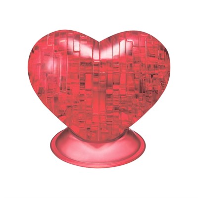 3D головоломка Сердце красное - фото 17090