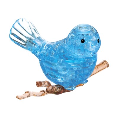 3D головоломка Птичка голубая - фото 17103