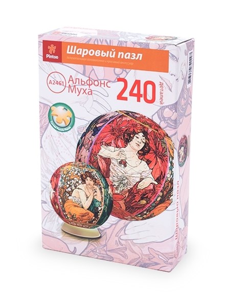 Шаровый Пазл Альфонс Муха(240 дет, 15 см)