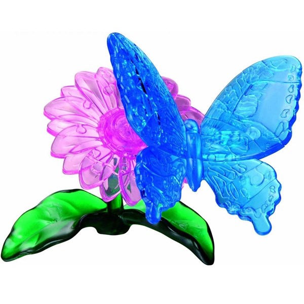 3D головоломка Бабочка голубая
