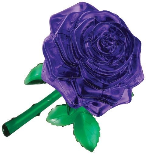 3D головоломка Роза пурпурная
