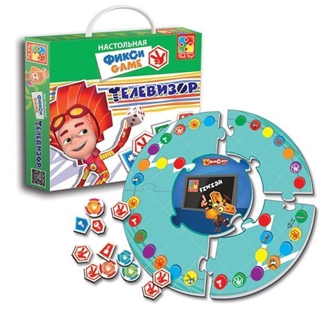 Настольная игра Фиксики Телевизор