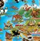 Двусторонняя карта. Животные и РФ детская - фото 14540