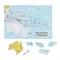 Карта-пазл Австралия и Океания - фото 16773