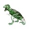 3D головоломка Динозавр T-Rex зеленый со стикерами - фото 20069