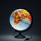 Глобус Земли физико-политический 320 мм с подсветкой Классик - фото 9683